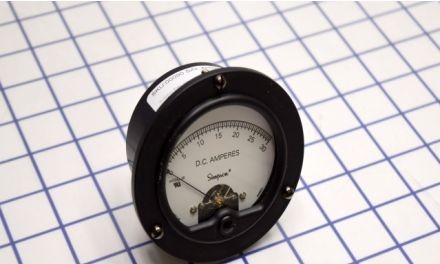 Simpson Electric Panel Meters & Gauges 00090 - Panel Meter, 0-30ADC, 3.5in., Self- Contained (00090)