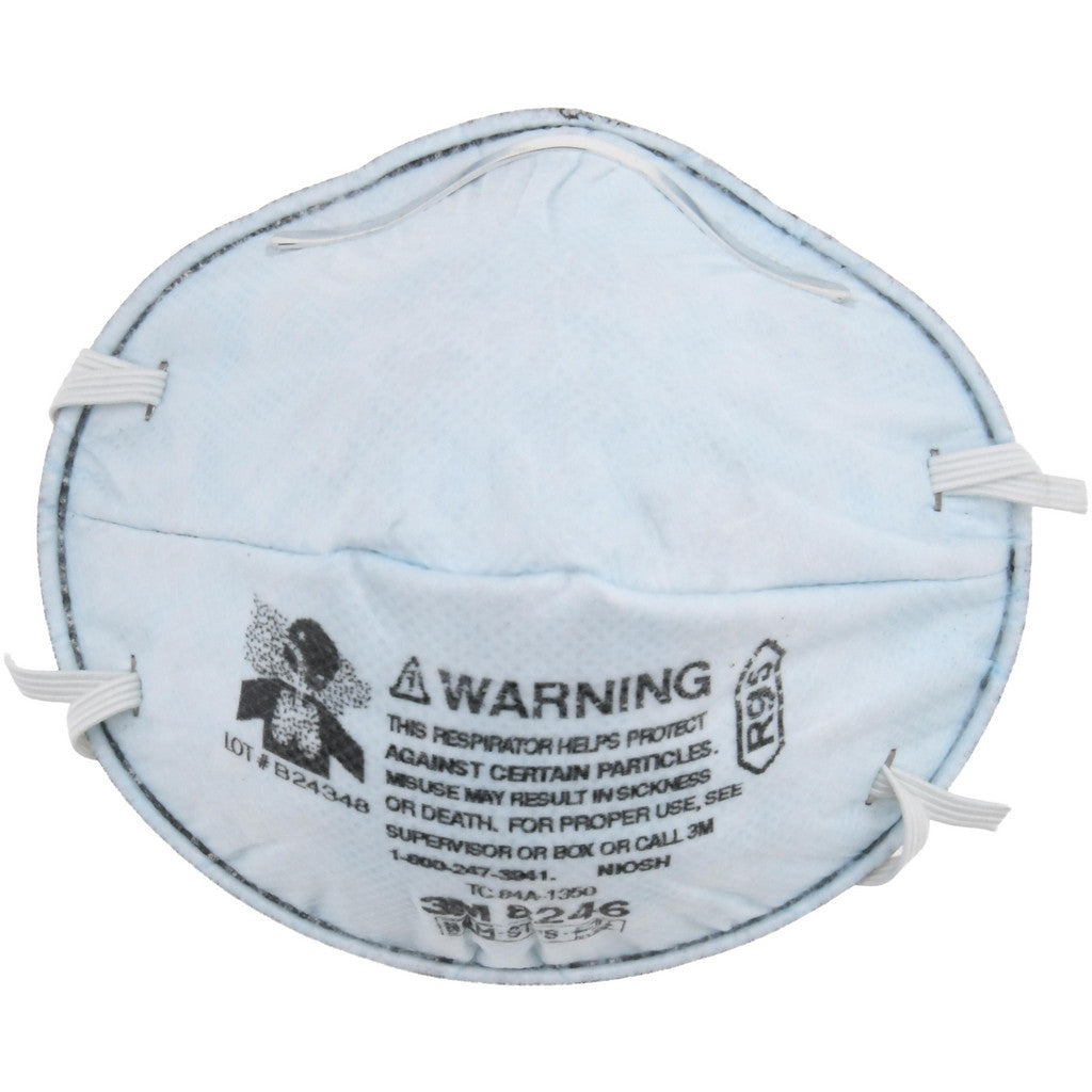 3M 7000002059 3M Disposable Particulate Respirator: Size Universal - Pack of 20 (7000002059)