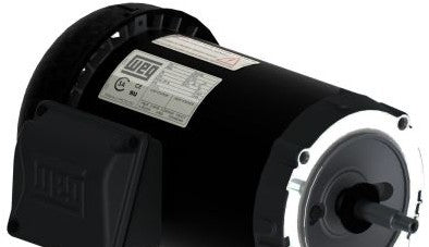WEG Electric Motors 00112ET3E56CFL-S - 1Hp 1200 3 60 208-230/460 (00112ET3E56CFL-S)