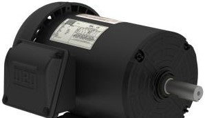 WEG Electric Motors 00118ET3E143T-SG - 1HP 1800 3 60 208-230/460V, J2 (00118ET3E143T-SG)