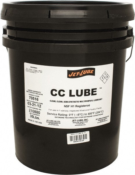 Jet-Lube 70516 Jet-Lube General Purpose Grease: 35 lb, Synthetic with Polytetrafluroethyl (70516)