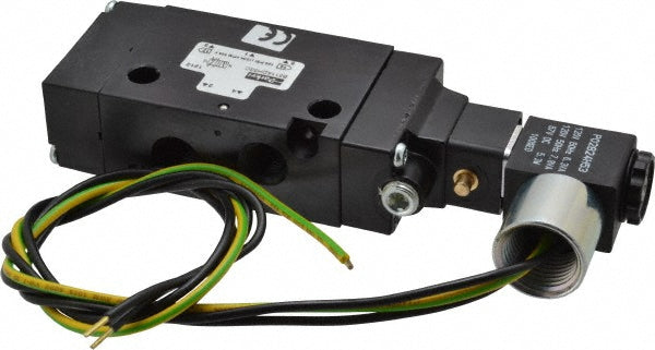 Parker B511ADH53C Parker 1/4" Inlet x 1/4" Outlet, Single Solenoid Actuator, Air (B511ADH53C)