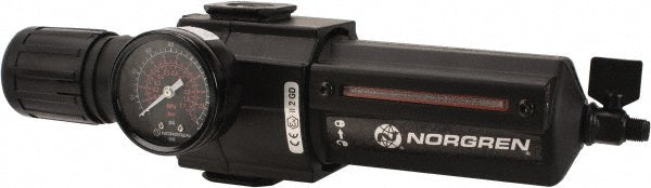Norgren B74G-4AK-QD1-RMG Norgren FRL Combination Unit: 1/2" NPT, Standard, 1 Pc. (B74G-4AK-QD1-RMG)