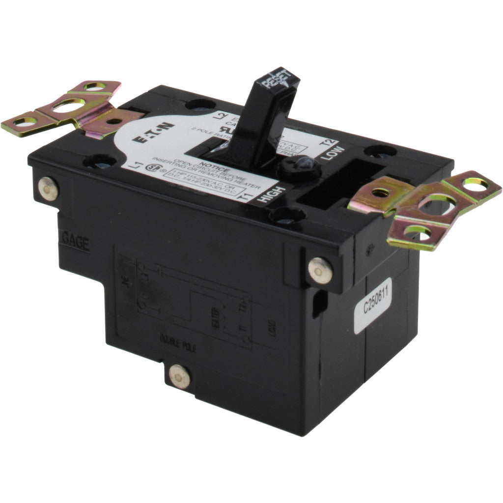 Eaton Cutler-Hammer MST02 Eaton Cutler-Hammer 2 Poles, 0.4 to 16 Amp, NEMA, Open Toggle Manual (MST02)