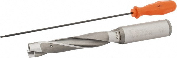 Kennametal 1329732 Kennametal Replaceable-Tip Drill: 20.64 mm to 21.14 mm, 109.98 mm Max (1329732)