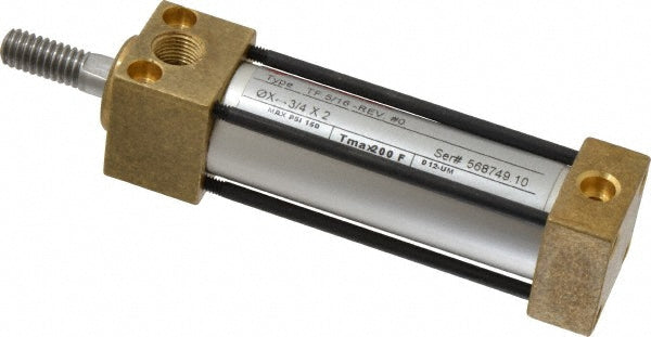 Norgren TF-5/16-3/4X2 Norgren Single Acting Rodless Air Cylinder: 3/4" Bore, 2" (TF-5/16-3/4X2)