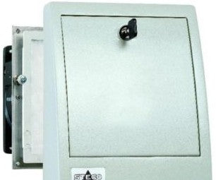 Stego Fans 01821.0-02 - Outdoor Filter Fan, 14 cfm, 120 VAC (01821.0-02)