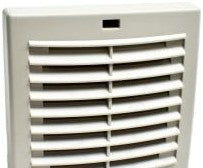 Stego Fans 01870.2-30 - FPI 018 Air Intake Filter Fan 9.4cfm, 24VDC (01870.2-30)