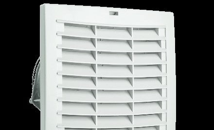 Stego Fans 01872.2-30 - FPI 018 Air Intake Filter Fan 91.8cfm, 24VDC (01872.2-30)