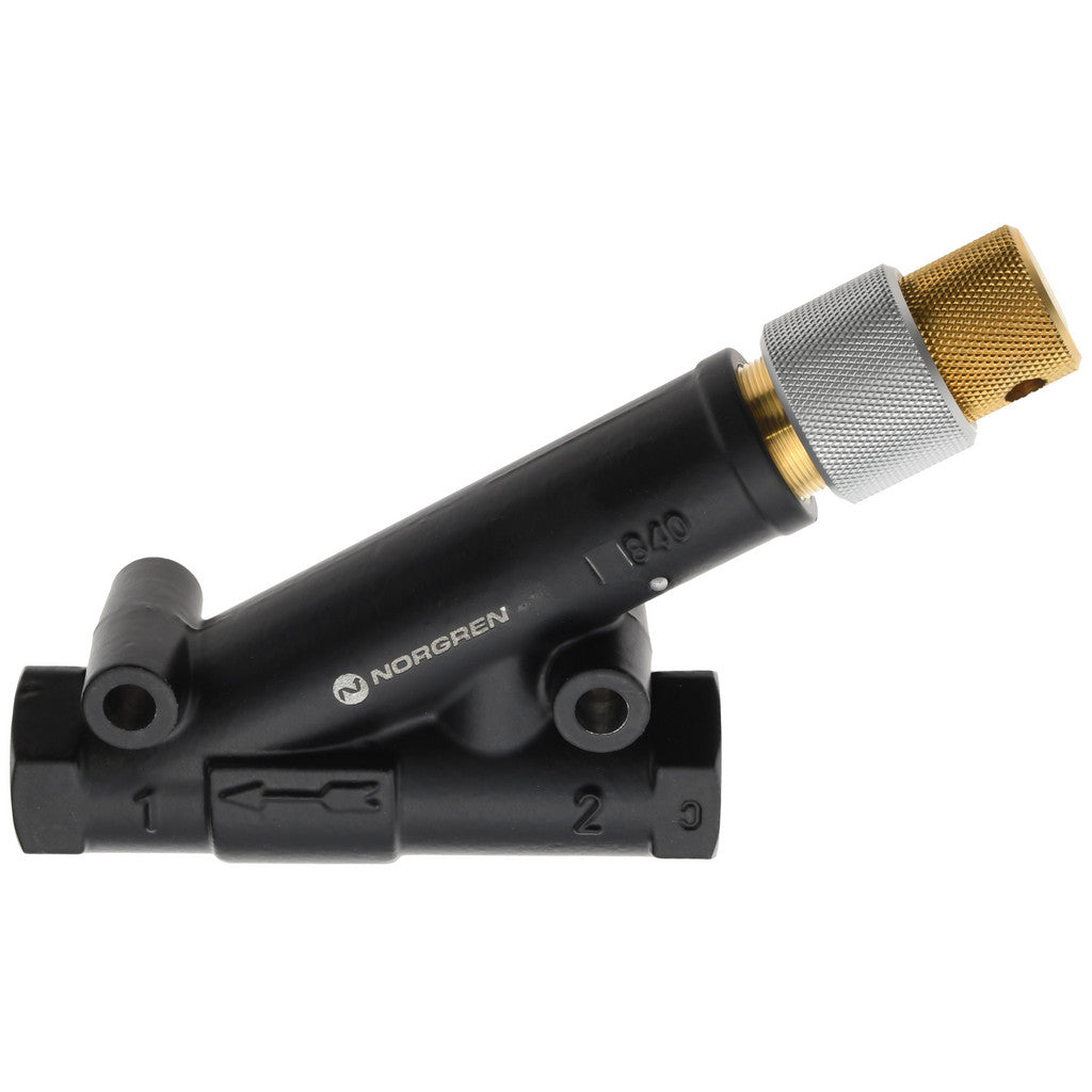 Norgren C/840 Norgren Needle Air Flow Control Valve: NPT, 3/4" Tube OD (C/840)