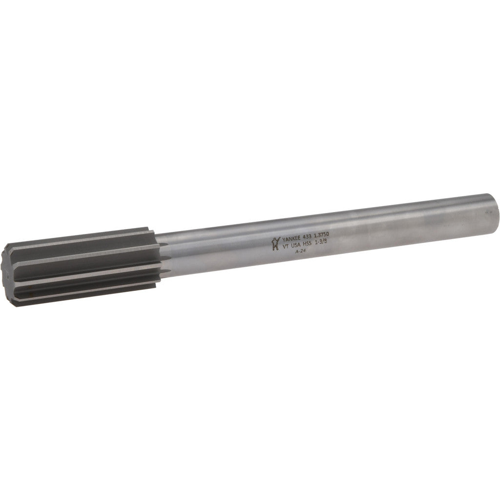Yankee Corporation 433-1.3750 Yankee Corporation Chucking Reamer: 1-3/8" Dia, 12" OAL, 3-1/4" (433-1.3750)