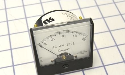 Simpson Electric Panel Meters & Gauges 02624 - Panel Meter, 0-150AAC, 2.5in., 5AAC Transformer (02624)