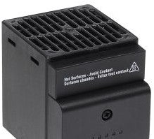 Stego Enclosure Heaters 02800.9-00 - PTC Fan Heater, 120 VAC, 150W, DIN rail mount (02800.9-00)