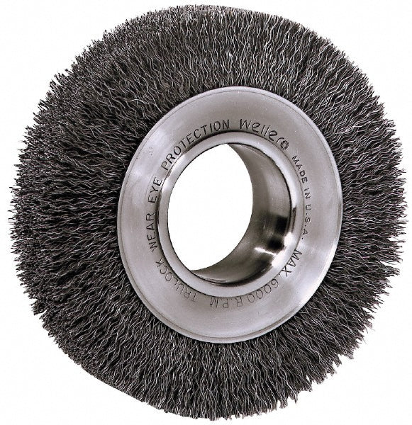 Baldor Reliance W82 Baldor Reliance Wheel Brush: 8" Wheel Dia, Crimped (W82)