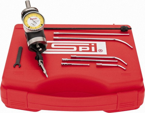 SPI 13-978-2 SPI Test Indicator Kit: 9 Pc, 0.2500" Max, 1.6000" Dial Dia, 0-5-0 (13-978-2)