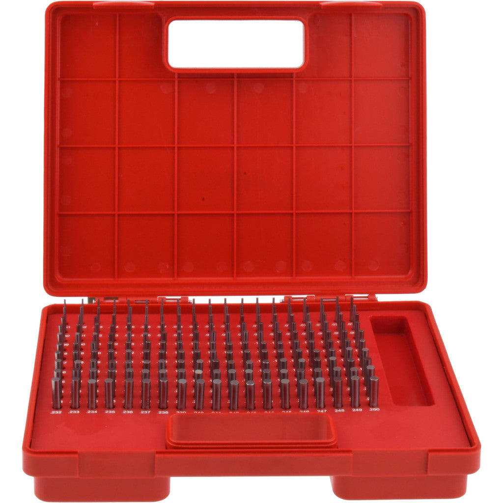 Value Collection 616-81106 Value Collection Class ZZ Plug Gage Set: 0.0610 to 0.2500", 190 Pc (616-81106)