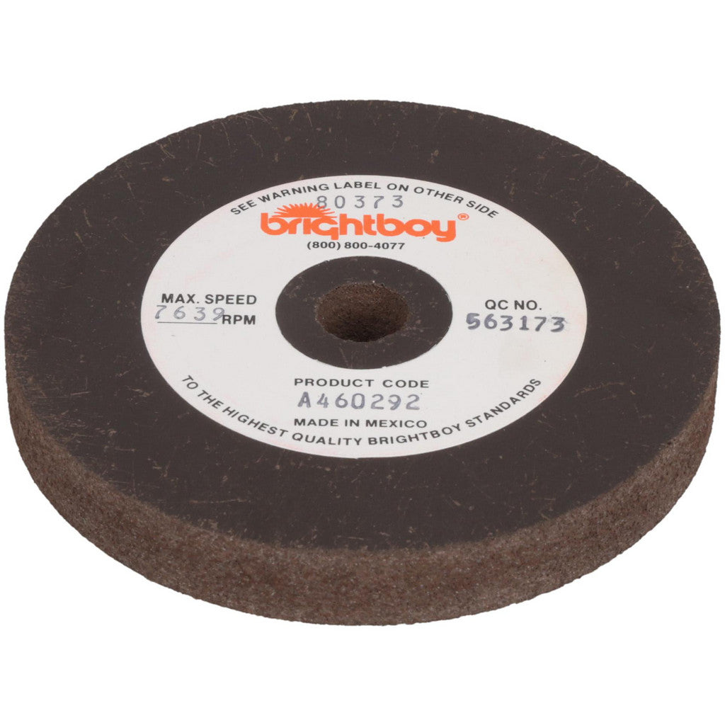 Cratex 80373 Cratex Surface Grinding Wheel: 4" Dia, 1/2" Thick, 1/2" Arbor, 46 Grit (80373)