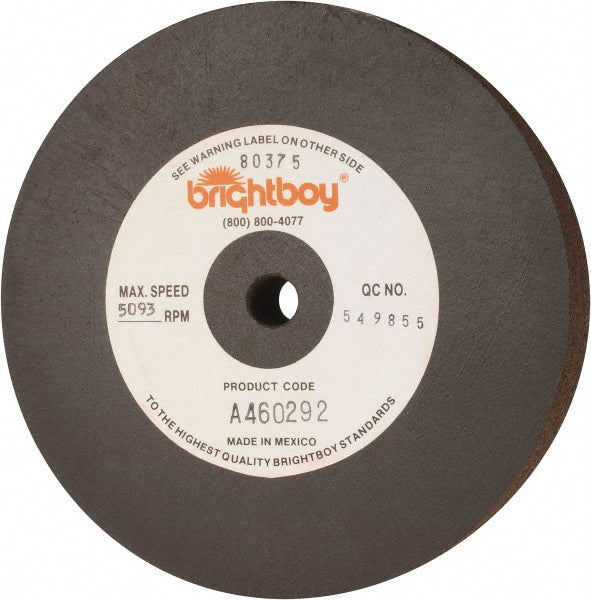 Cratex 80375 Cratex Surface Grinding Wheel: 6" Dia, 1" Thick, 1/2" Arbor, 46 Grit (80375)