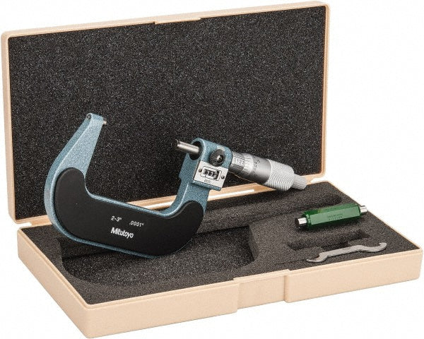 Mitutoyo 193-213 Mitutoyo Mechanical Outside Micrometer: 3" Range, 0.0001" Graduation (193-213)