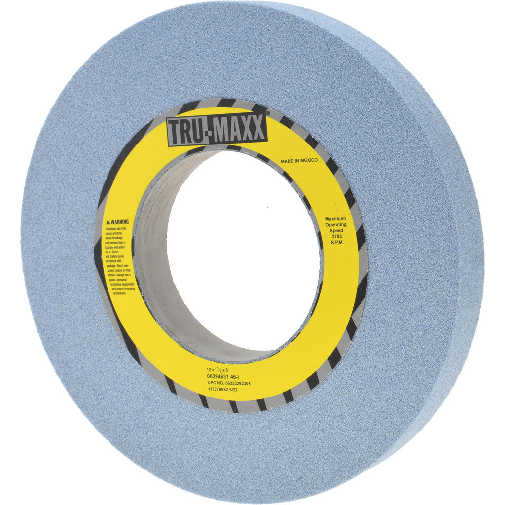 Tru-Maxx 66253292305 Tru-Maxx Surface Grinding Wheel: 12" Dia, 1-1/2" Thick, 5" Arbor (66253292305)
