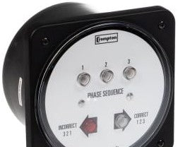 Crompton Instruments Miscellaneous 077-12PA-P2C6 - Model 077-4.5 inch switchboard AC Phase (077-12PA-P2C6)