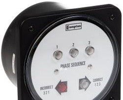 Crompton Instruments Miscellaneous 077-12PA-P2C6 - Model 077-4.5 inch switchboard AC Phase (077-12PA-P2C6)