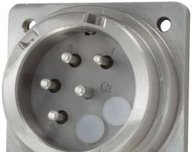 Meltric Plugs & Receptacles 09-08041-SS - PN7 STAINLESS STEEL INLET (09-08041-SS)