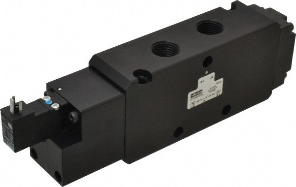 Parker B713BB553A Parker Stacking Solenoid Valve: Single Solenoid, 4-Way, 2 Position (B713BB553A)