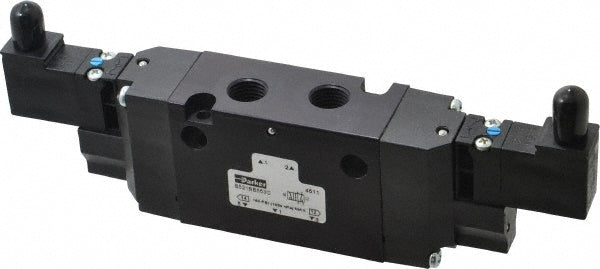 Parker B521BB553C Parker Stacking Solenoid Valve: Double Solenoid, 4-Way, 2 Position (B521BB553C)
