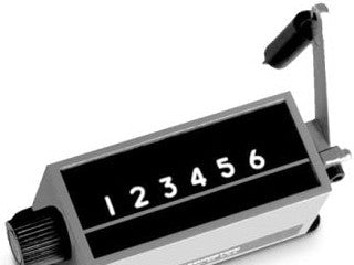 Trumeter Counters 1-2936 - Mechanical Counter, 6-Digit, Base Mount, Right (1-2936)