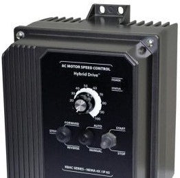 KB Electronics Drives KBAC-291PGRAY - AC NEMA-4X Hybrid Inverter 230 VAC 1p In (10001)