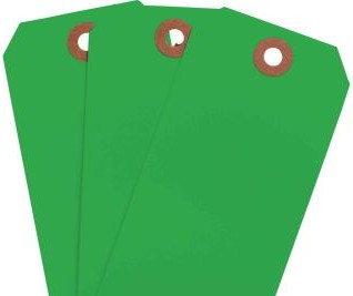 Brady Labels 102148 - Blank Write-On Tags, 4.75 H x 2.375 W, Cardstock (102148)