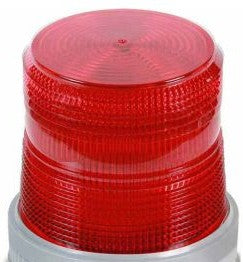 Edwards Signaling Visual Signaling Devices 105XBRMR120A - Xtra-Brite Beacon, 120VAC, Red, Steady-On or (105XBRMR120A)