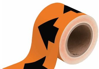 Brady Labels 109942 - Food Industry Pipe Banding Tape, Polyester, Black (109942)