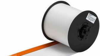 Brady Labels 113224 - MiniMark Vinyl Labels with Header Stripe 4 in W x (113224)