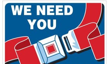 Brady Signs & Signage 115603 - We Need You Buckle Up Sign, 18 H x 24 W x 0.090 D (115603)