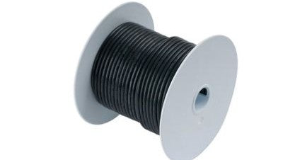 Ancor Wire & Cable 116002 - 25ft. 1/0 BLACK TINNED COPPER (116002)