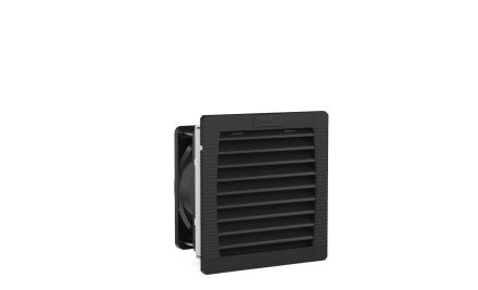 Pfannenberg Fans 11622104050 - Filter Fan, 230VAC, Black Grille (RAL9011) (11622104050)