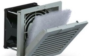 Pfannenberg Fans 11622154055 - Filter Fan, 115VAC, Lt Gray Grille (RAL7035) (11622154055)