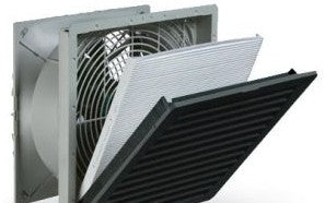 Pfannenberg Fans 11667024050 - Filter Fan, 460VAC, Black Grille (RAL9011) (11667024050)