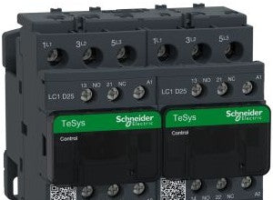 Square D Contactors LC2D25G7 - TeSys D Contactor, 3-Poles (3 NO), 25A, 120V AC (117161)