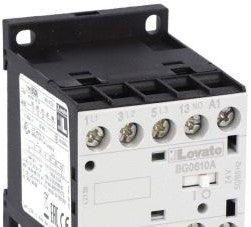 Lovato Contactors 11BG0610A12060 - Mini Contactor, 3-P N/O, 120VAC Coil (11BG0610A12060)