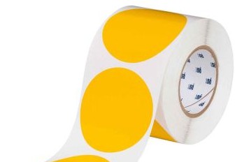 Brady Tape 121035 - Aisle Marking Tape Dots - Adhesive Vinyl, Solid (121035)