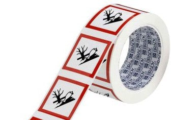Brady Labels 121211 - GHS Environmental Picto Label, 2 H x 2 W x .035 D (121211)