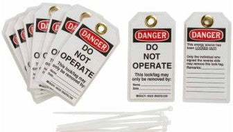 Brady Labels 122982 - Tags DO NOT OPERATE THIS TAG MAY ONLY BE REMOVED (122982)