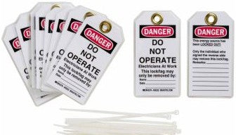 Brady Labels 122983 - DANGER Do Not Operate Electricians At Work Lockout (122983)