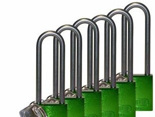 Brady Lockout/Tagout 123313 - Standard Key Retain Lockout Aluminum Padlock 3in (123313)