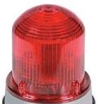 Edwards Signaling Visual Signaling Devices 125HALSR120A - Halogen Beacon, 120VAC, Red, Steady, N4X (125HALSR120A)