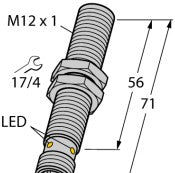 Turck Inductive Proximity BI2-G12-AZ33X-B3131 - Sensor; Inductive Sensing Mode; M 12 (1304032)