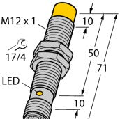 Turck Inductive Proximity NI4-G12-AZ33X-B3131 - Sensor; Inductive Sensing Mode; M 12 (1304232)